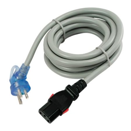 Conntek Conntek 27213-5, 10', 13-Amp, Locking Hospital Cord, 5-15P 5.0' Clock Angle to IEC 320 C13 27213-5